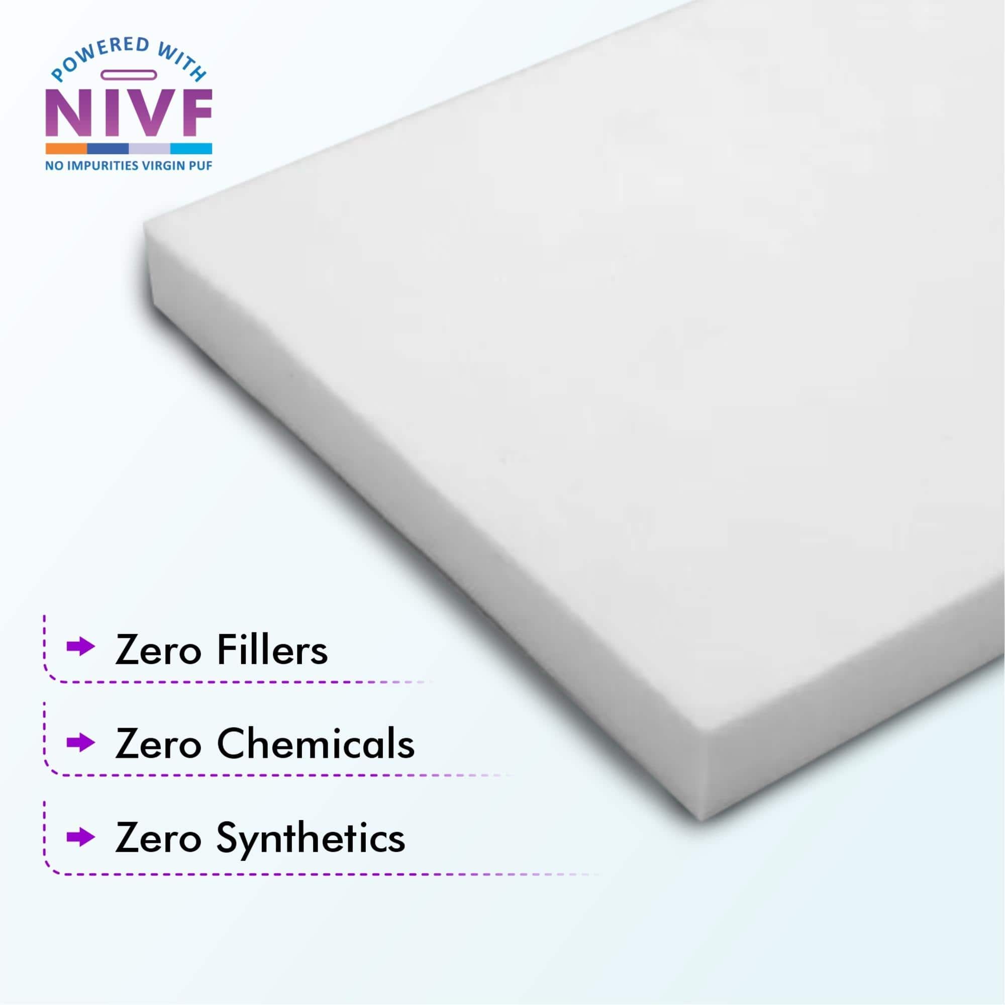 Soft Bounce Herb Fresh Technology | Back Care | Direct from Factory King Size Mattress (75 x 70 in, 5 Inches)