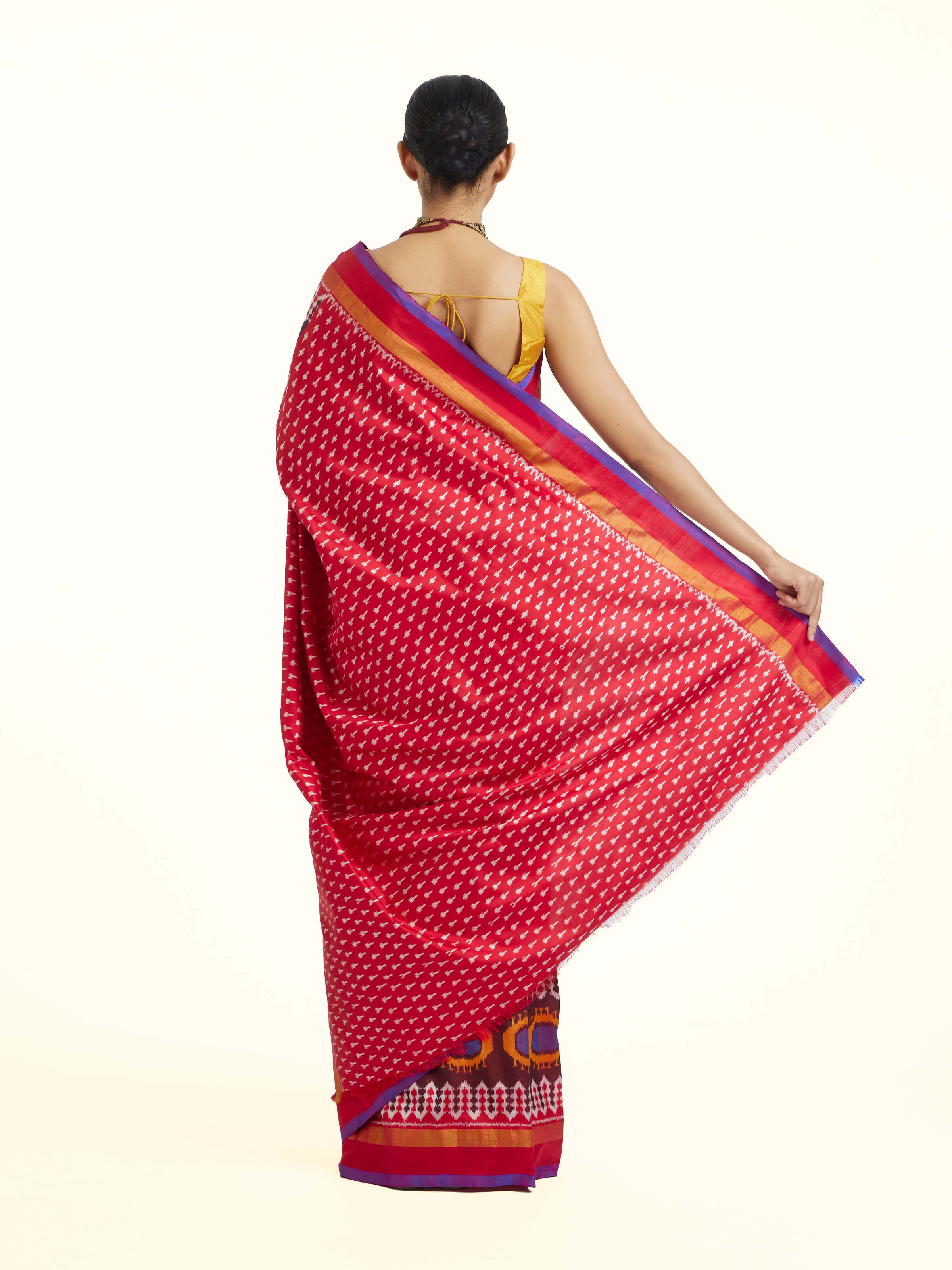 Pochampally Single Ikat Saree
