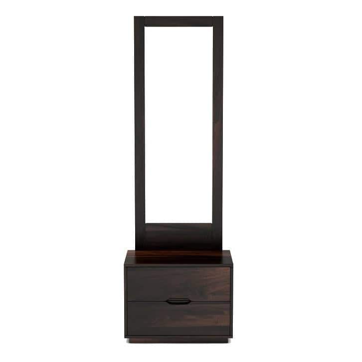 Zephyr Solid Wood Dressing Table in Mahogany Finish