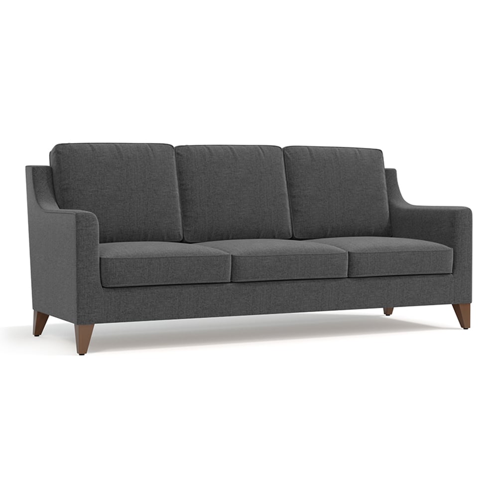 Abbey Sofa Set (Colour : Steel Grey, Cushion : Soft, Seater : 3+2+1)