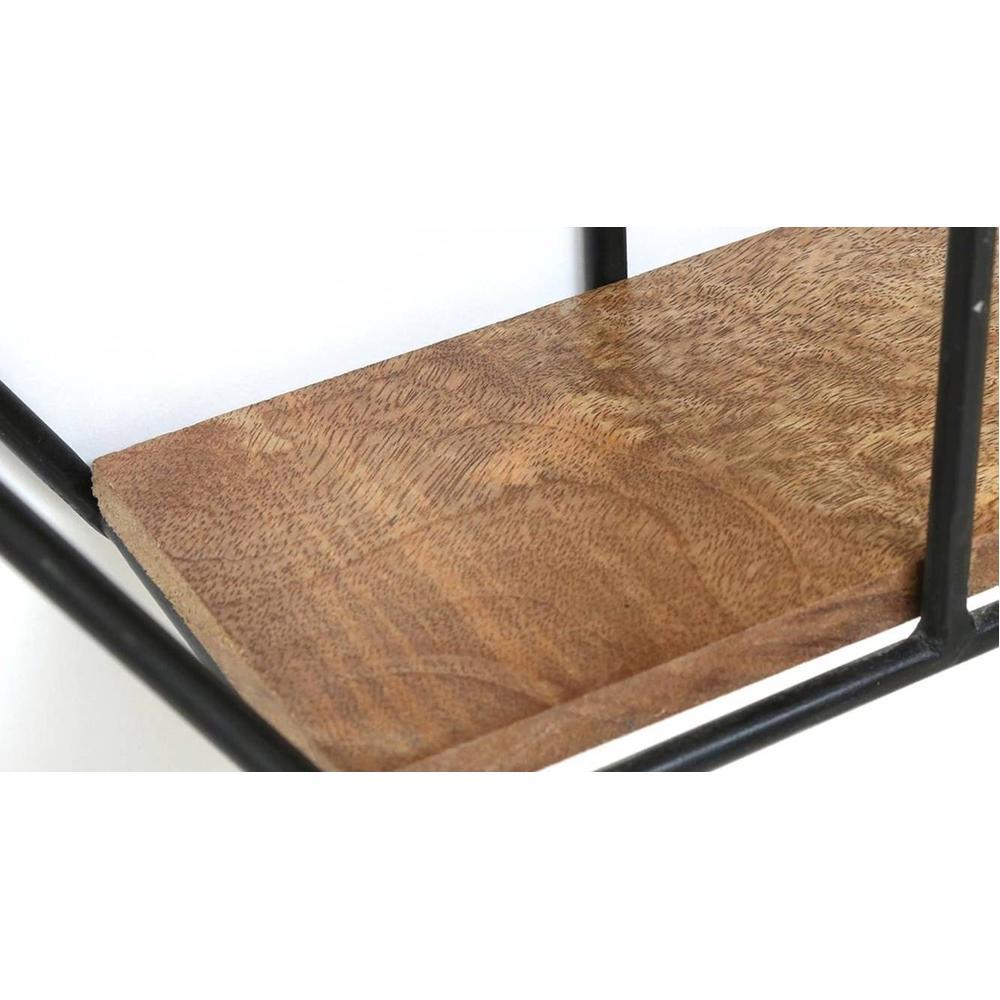WOODENMOOD Hexa Wall Rack