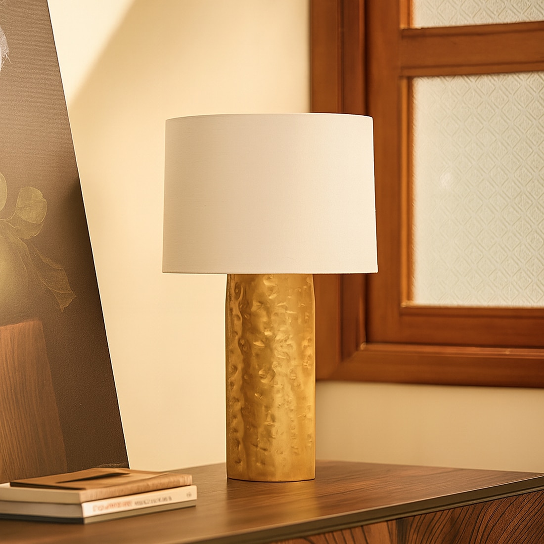 Luthar Handcrafted  Table Lamp - Orange Tree