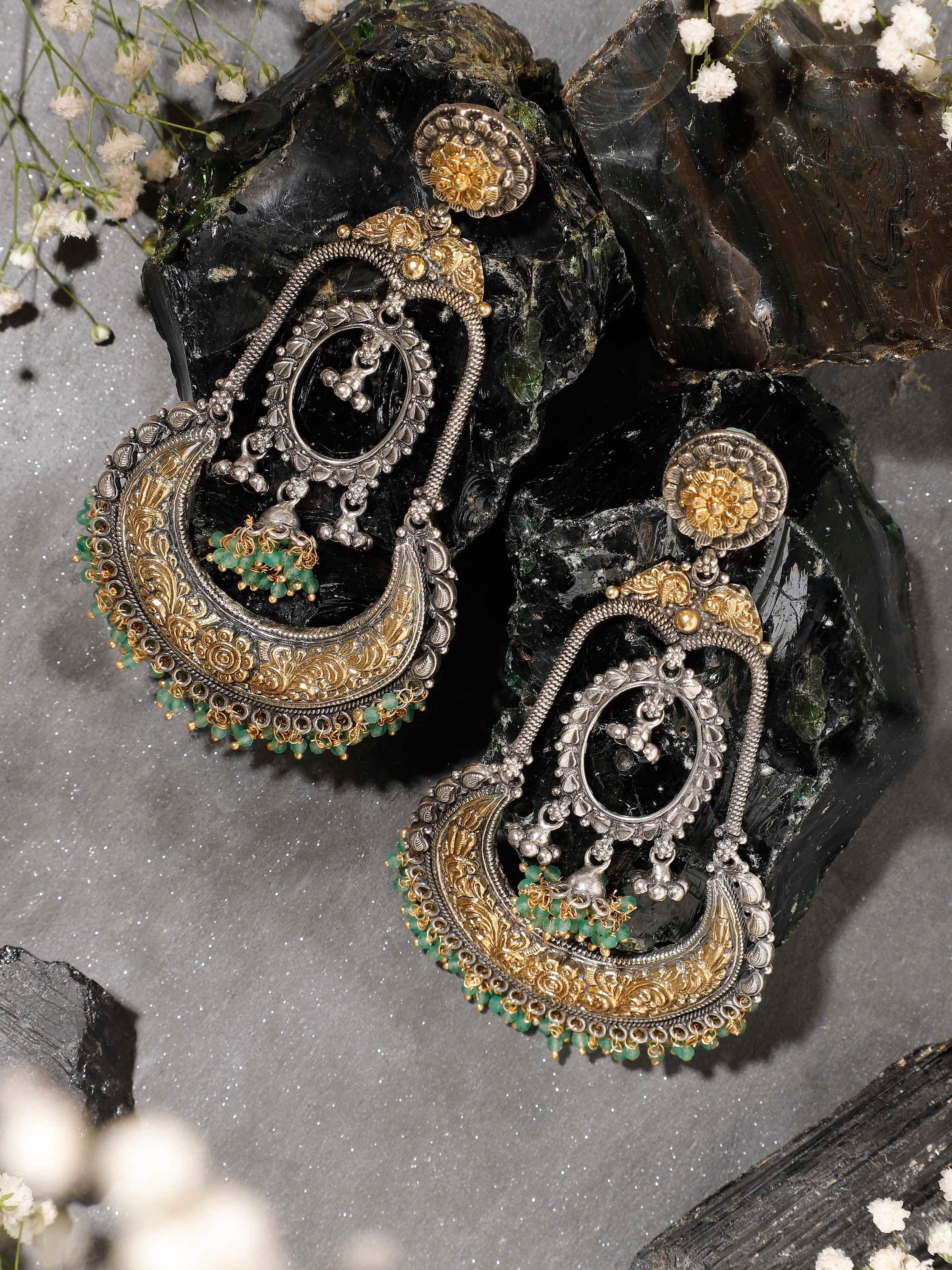 Angled shot showcasing detailed craftsmanship and pattern