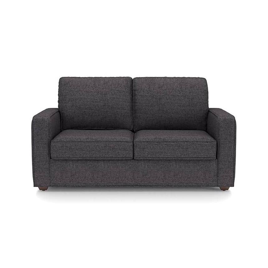 Apollo 2 Fabric Seater Sofa in Steel Colour