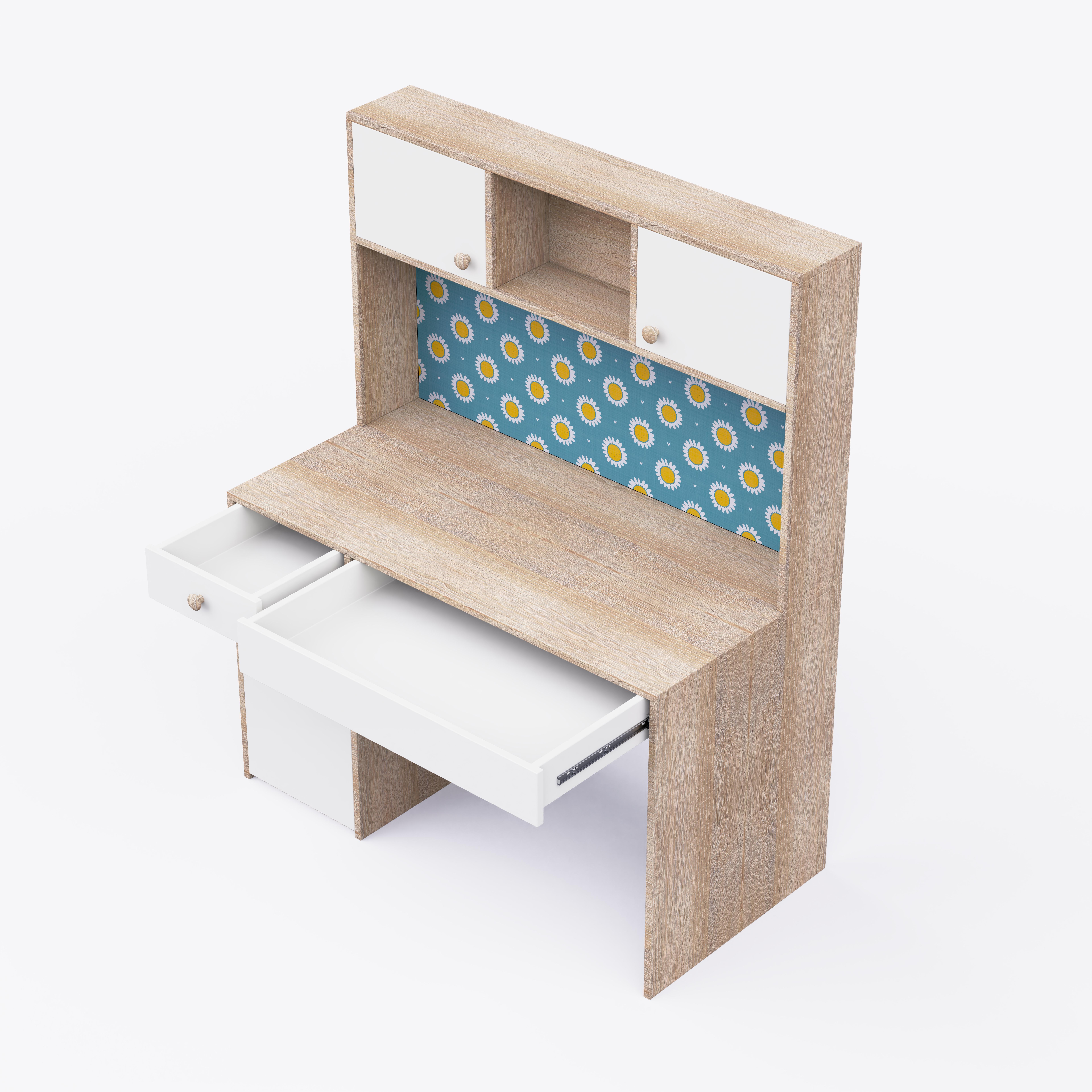 Boxo Loxo Study Table In Oak Colour