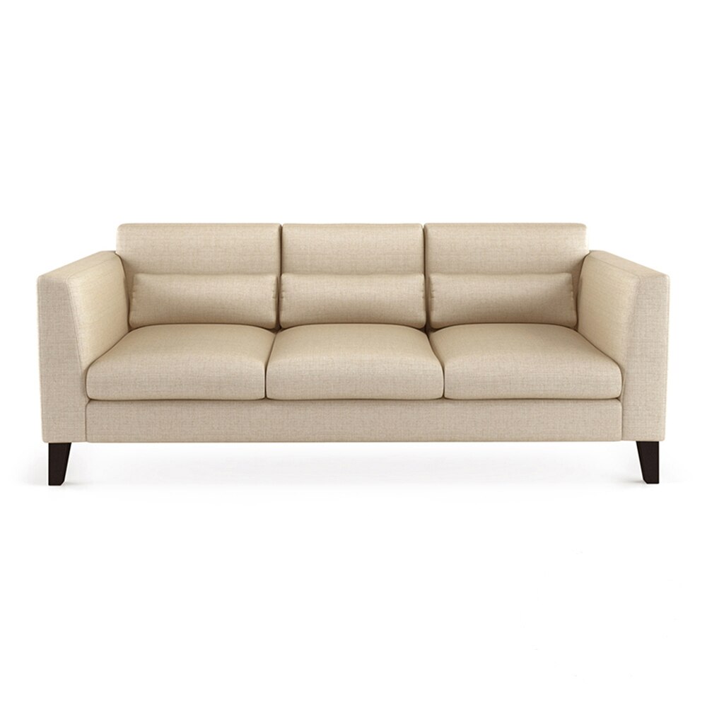 Lewis Sofa (Colour : Pearl, Cushion : Hard, Seater : 3+2)