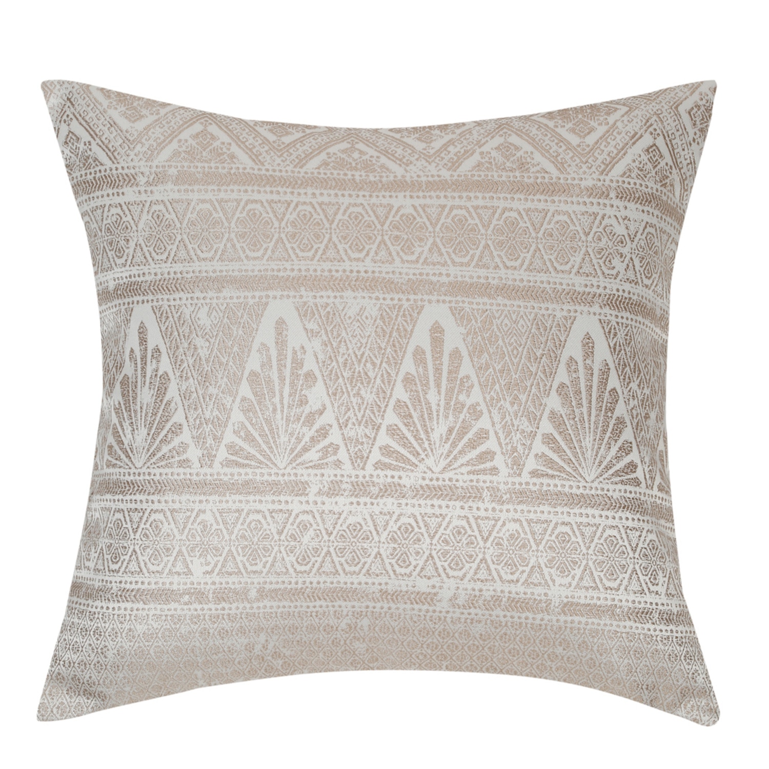 Set Of 5 Jacquard Square Cushion Covers