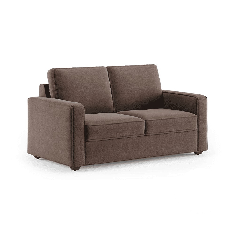 Apollo 2 Fabric Seater Sofa in Daschund Brown Colour