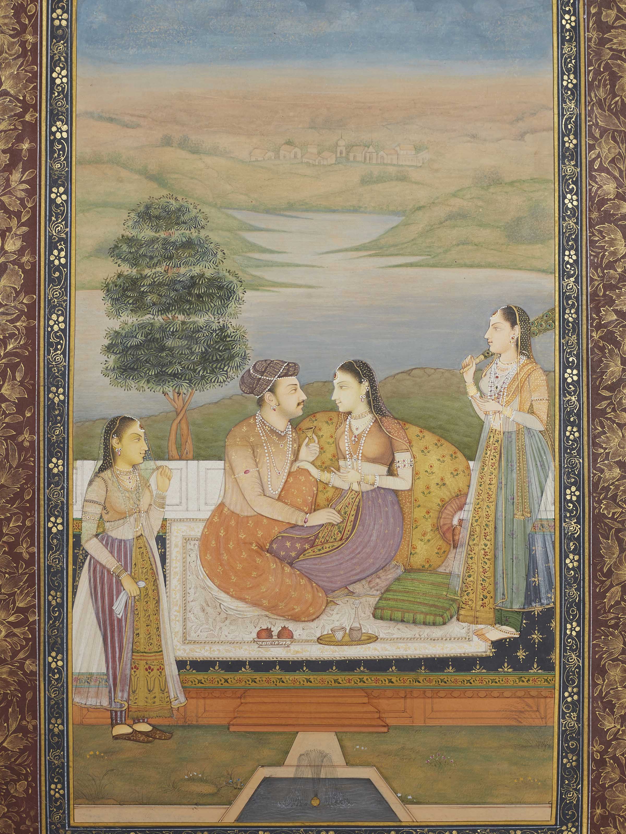 Ragamala Miniature Painting