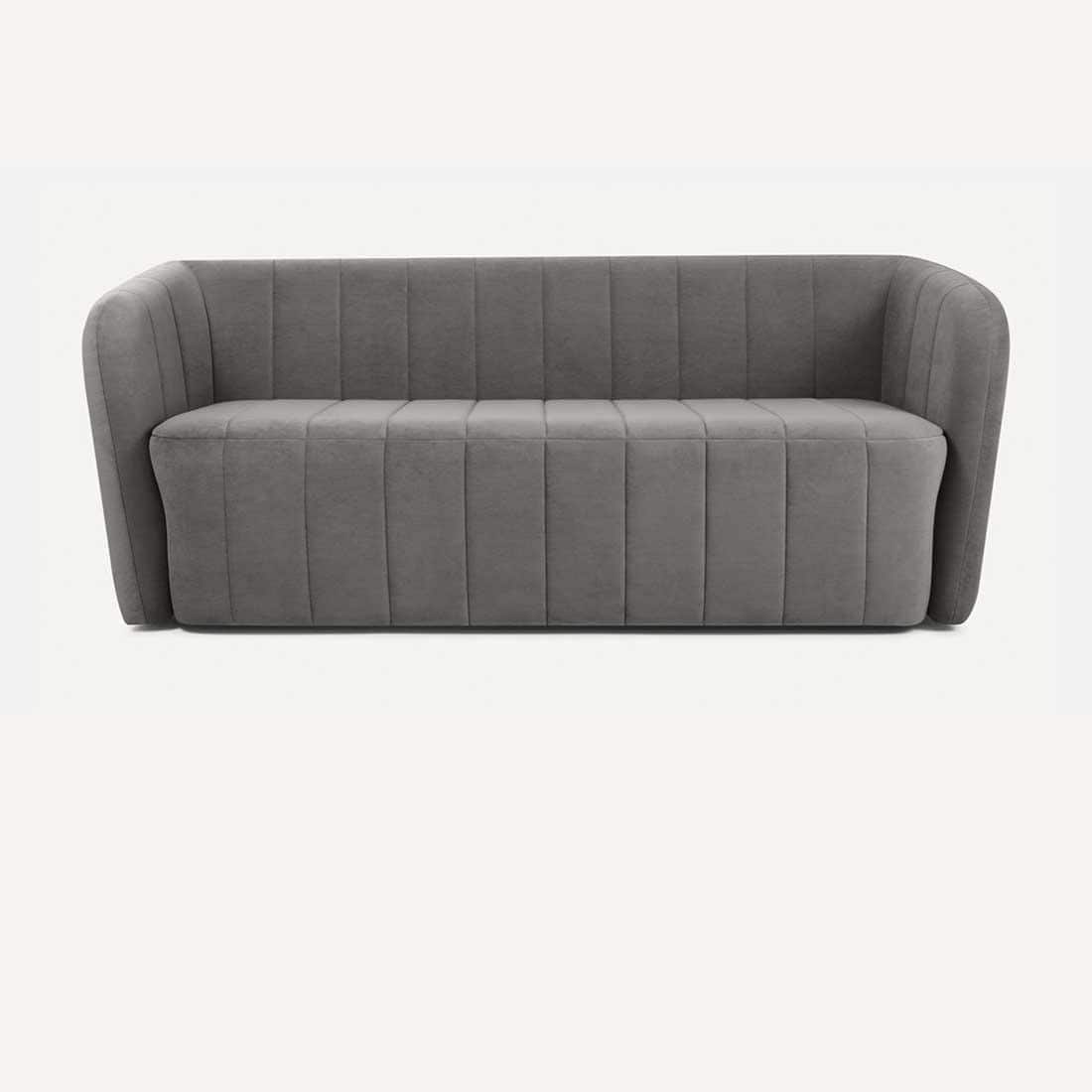 Candler Fabric Sofa (Grey)