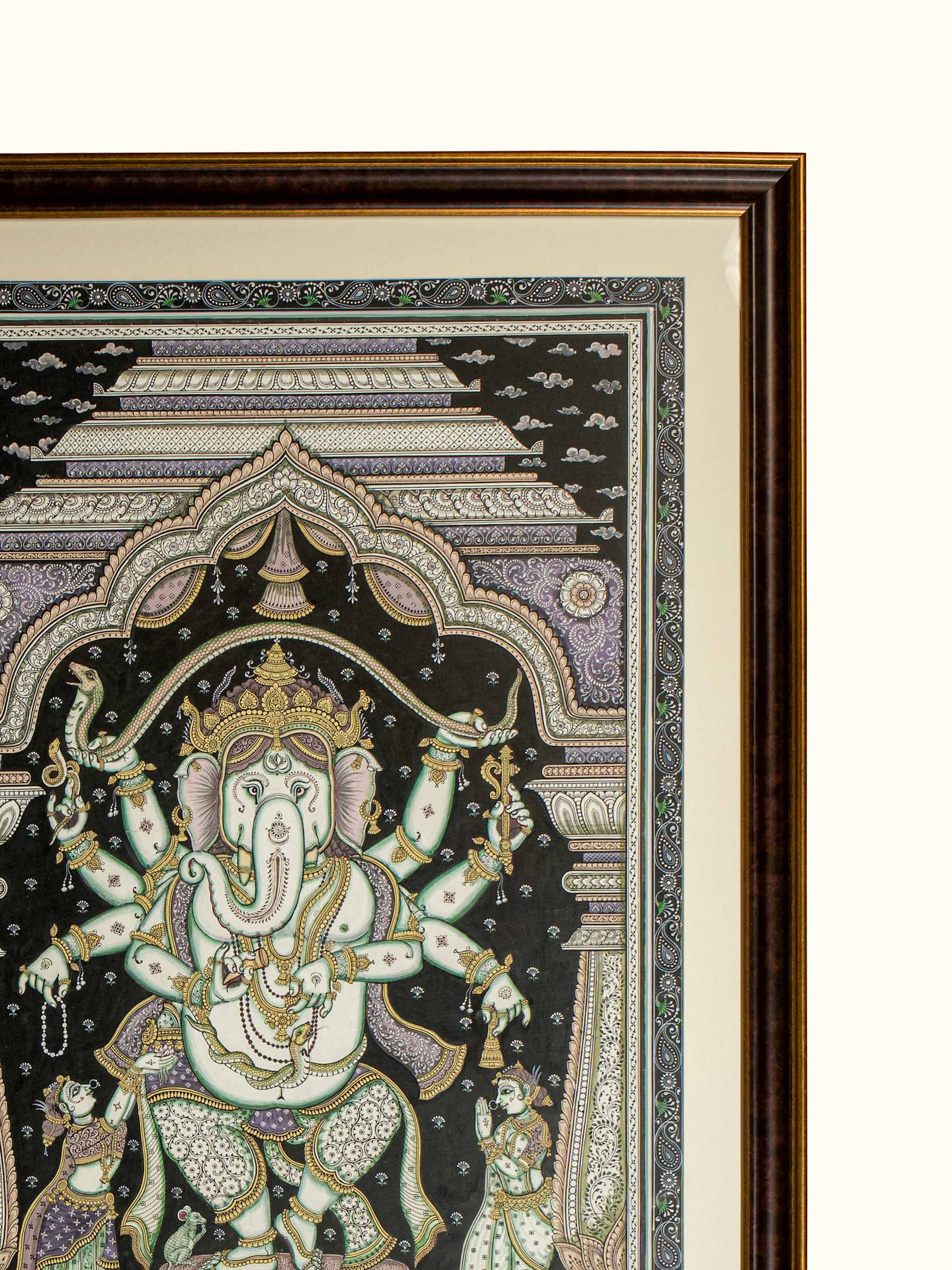 Ganesha Pattachitra Painting
