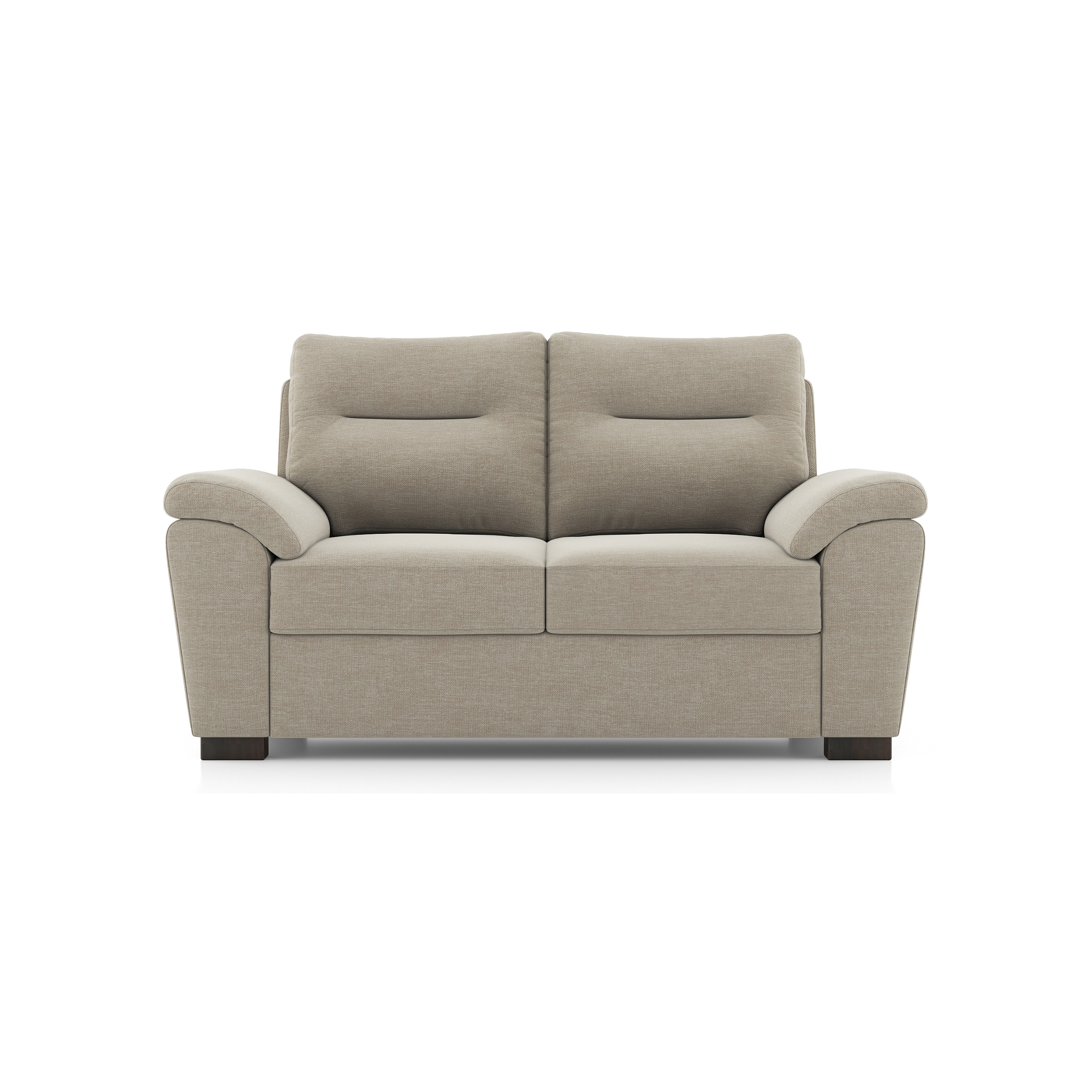 Adelaide Permium 2 Seater Fabric Sofa In Oyster Beige