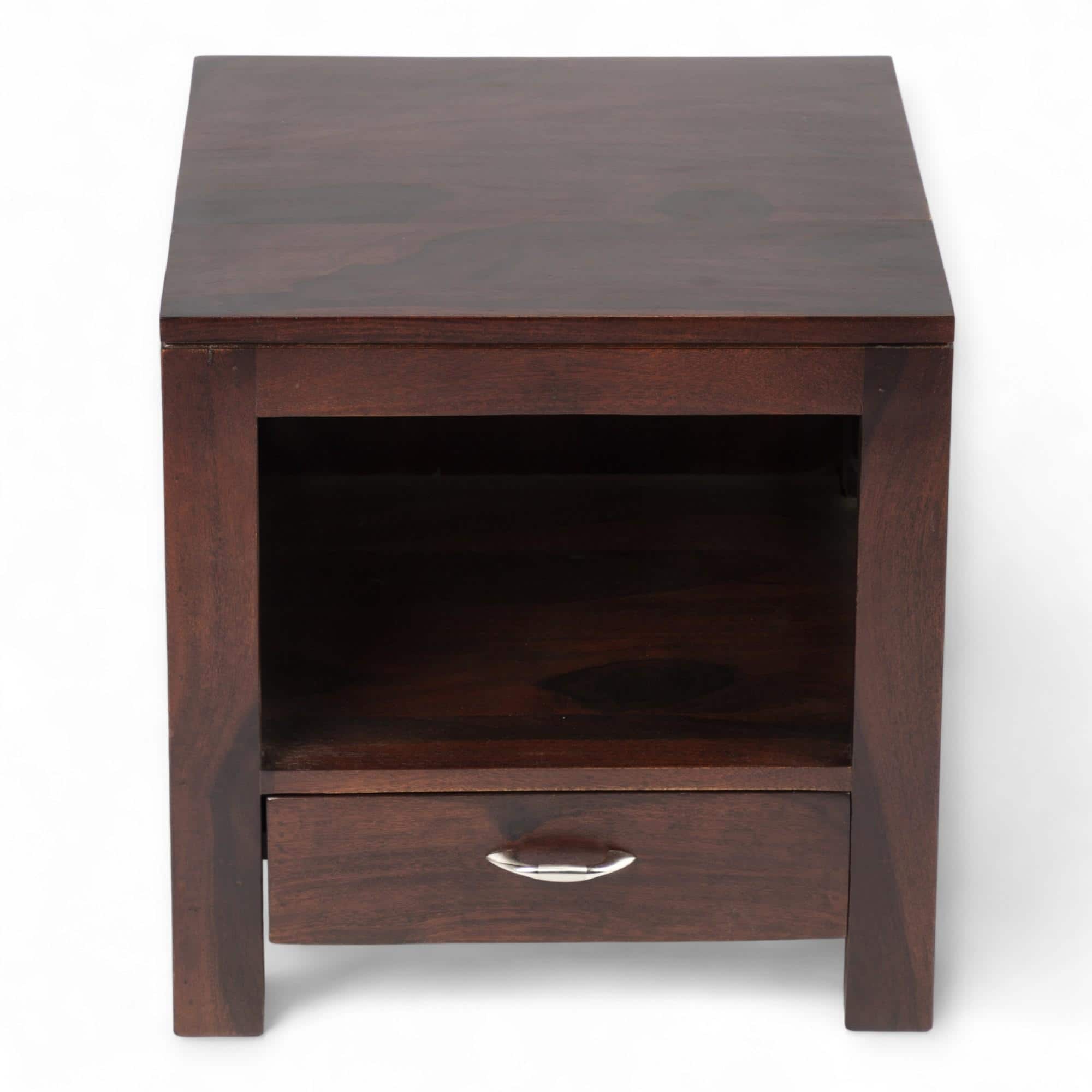 Russell Side Table - Walnut Finish