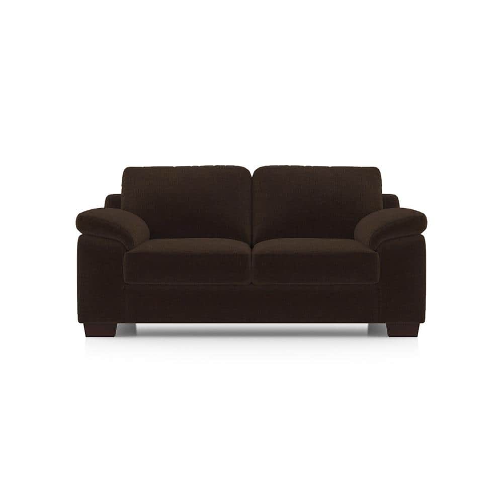 Esquel Sofa Set (Colour: Dark Earth, Seater: 2+1+1)