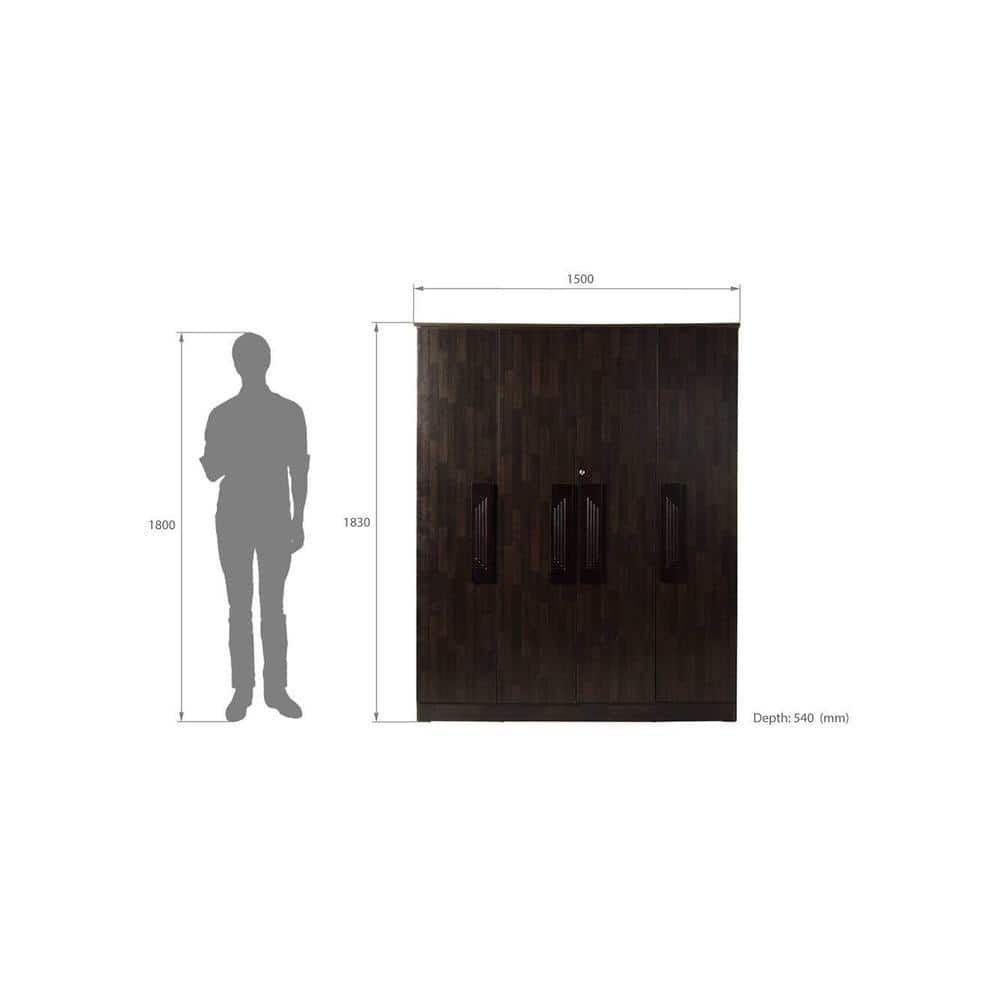 Helen 4 door Wardrobe