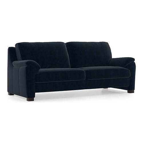 Farina Sofa Set (Colour: Sea Port Blue Velvet, Seater: 3+2+1+1)