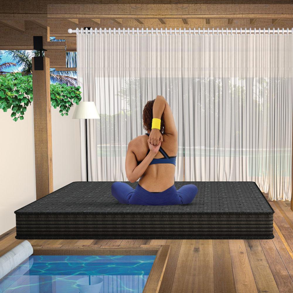 Ortho Active Orthopedic Coir Memory Foam Mattress (72 x 60 in, 6 Inches)