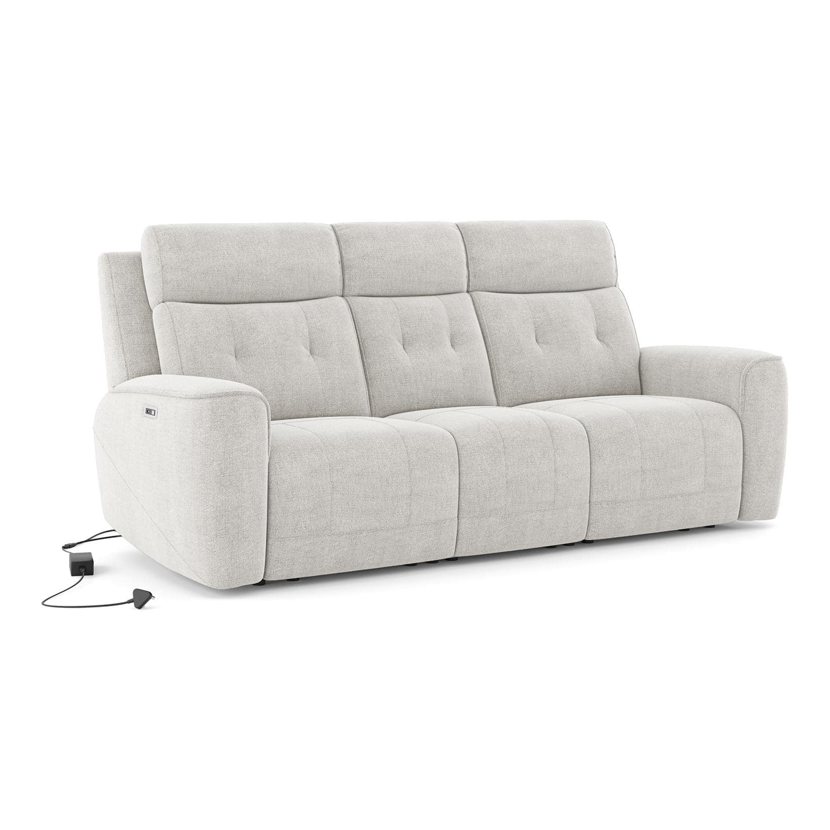 Marvin Entertainment Recliner in Beige Colour