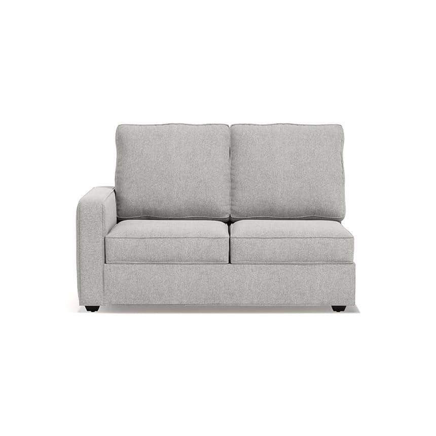 Apollo Sofa (Colour : Vapour Grey, Cushion : Soft, Back Type : High Back, Seating Capacity : Right Aligned 2 Seater + Right Aligned Chaise)