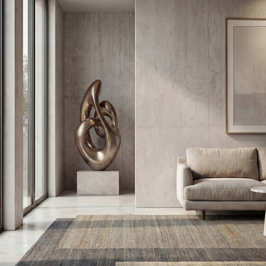 Jaipur Rugs Geometric Jute 6x9 Feet Smoke Grey And Eclipse Dhurrie Carpet For Living Room