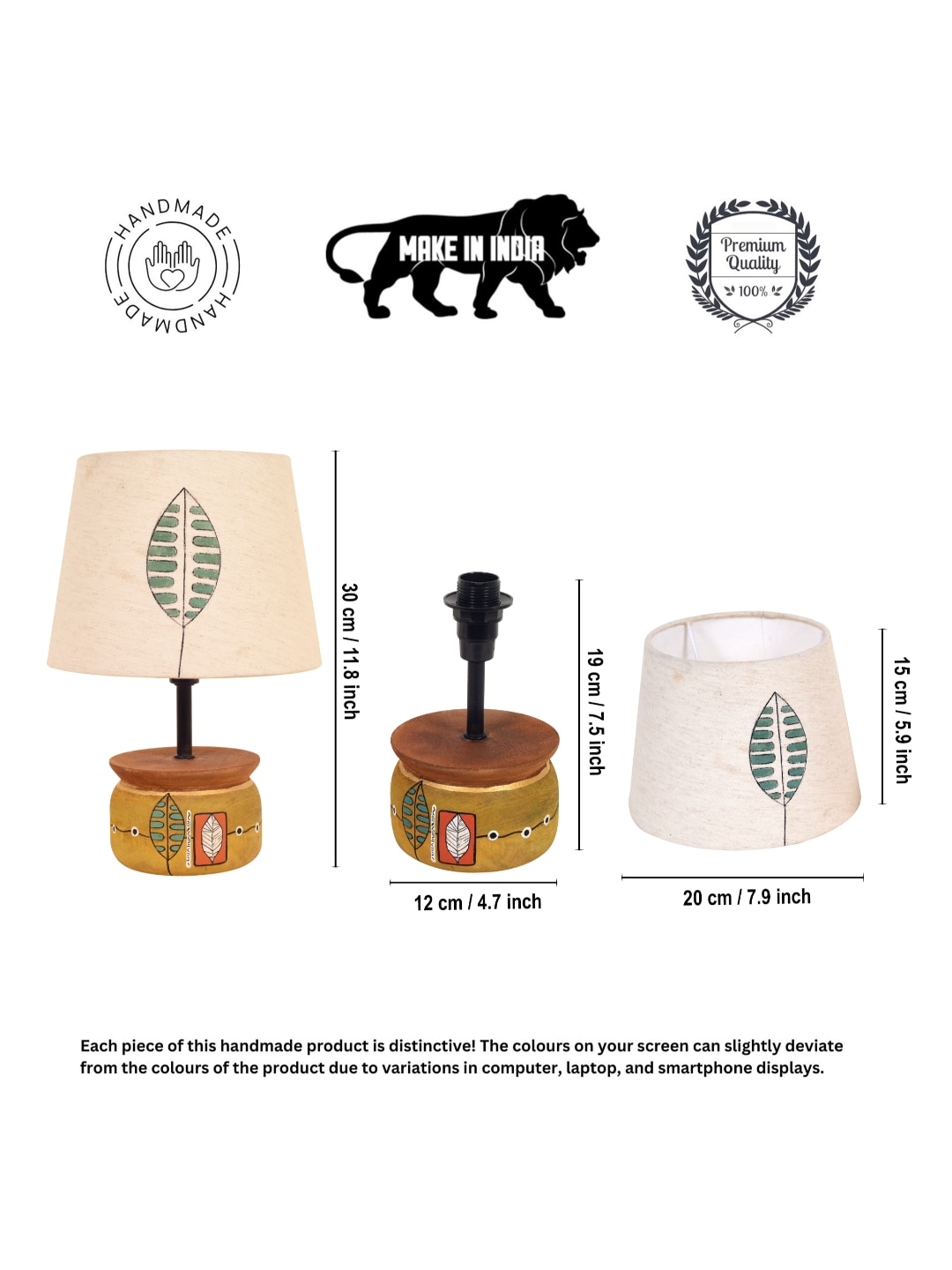 Earthy Glow Table Lamp