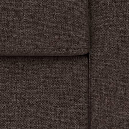 Adelaide Essential 3 Seater Fabric Sofa in Mocha Colour