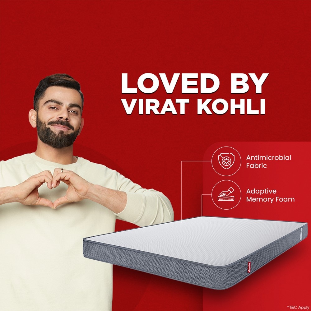 LiveIn - Anti Microbial Fabric Memory Foam Mattress (78 x 70 in, 8 Inches)