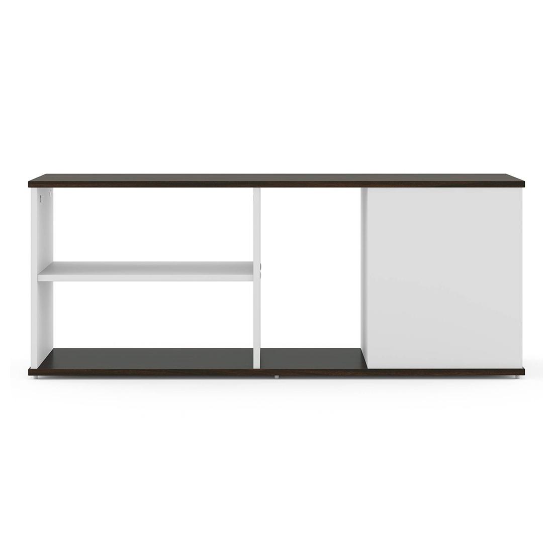Riley Dual Tone TV Unit in White Finish