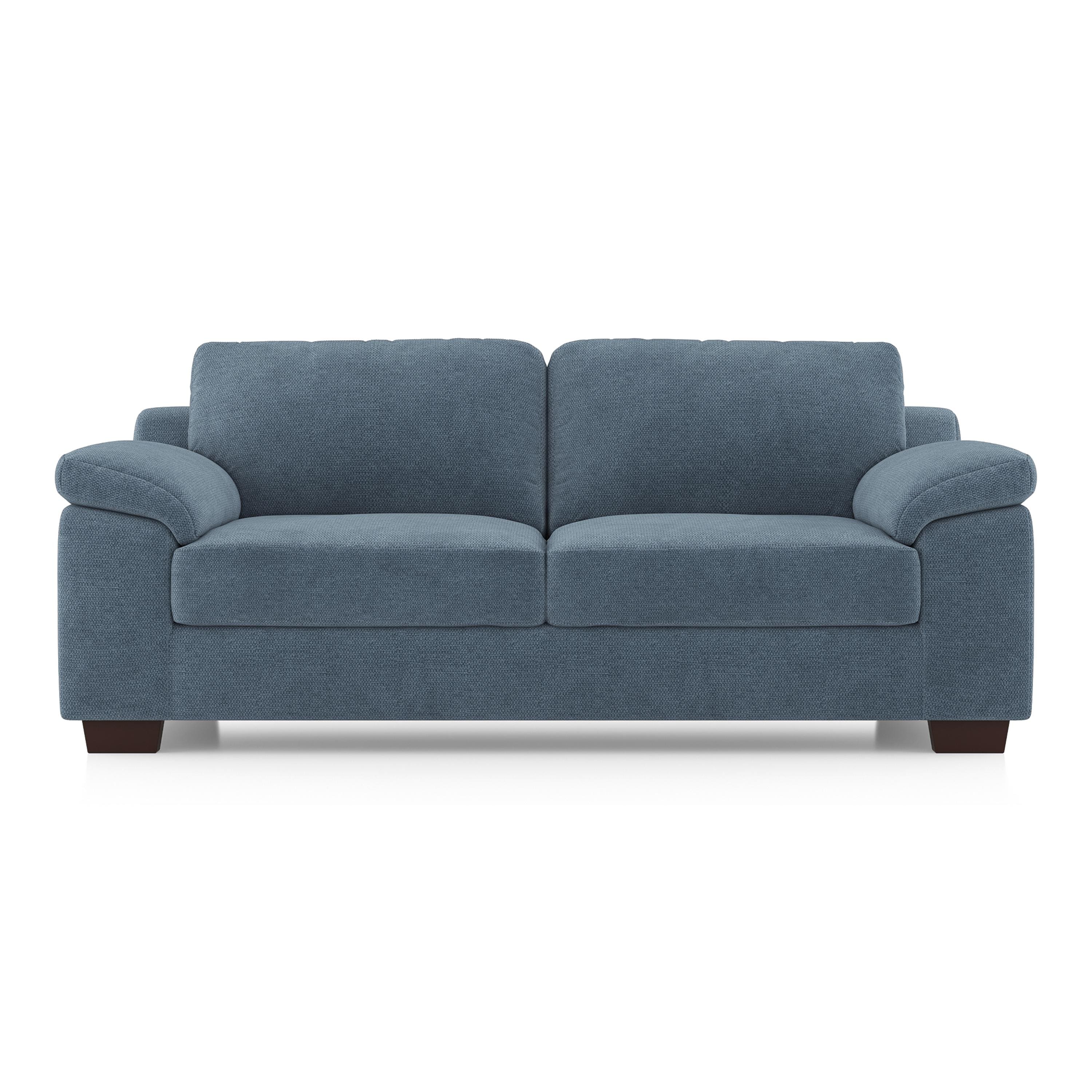 Esquel Essential 3 Seater Fabric Sofa In Ocean Weave