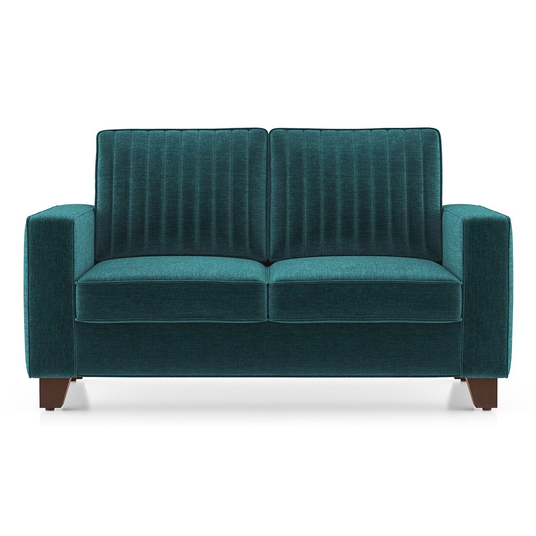 Apollo Neo 2 Seater Fabric Sofa in Malibu Colour (Back Height : Regular, Cushion Type : Hard)