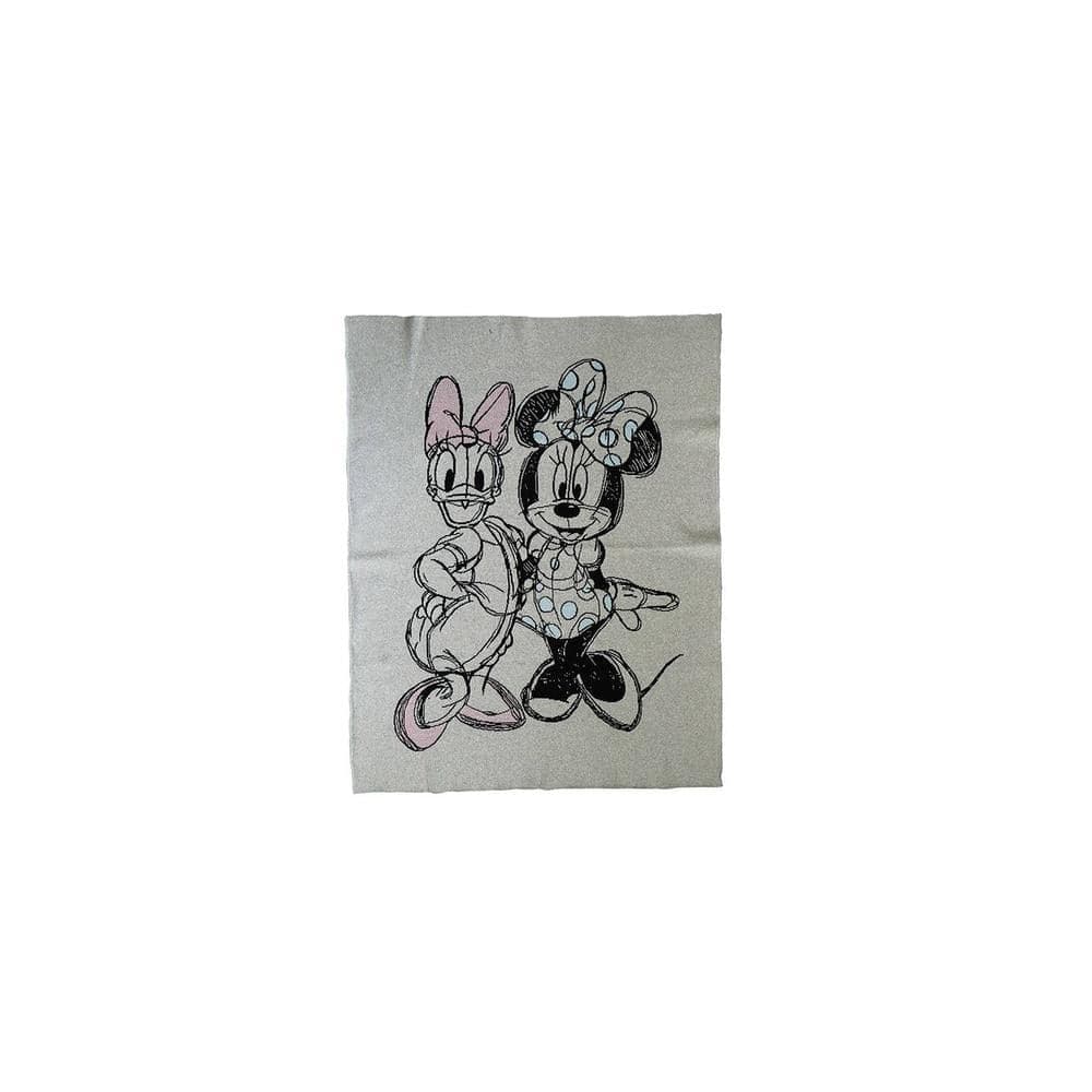 Daisy - Minnie - Disney Cotton Knitted Ac Blanket For Baby / Infant / New Born For Use In All Seasons