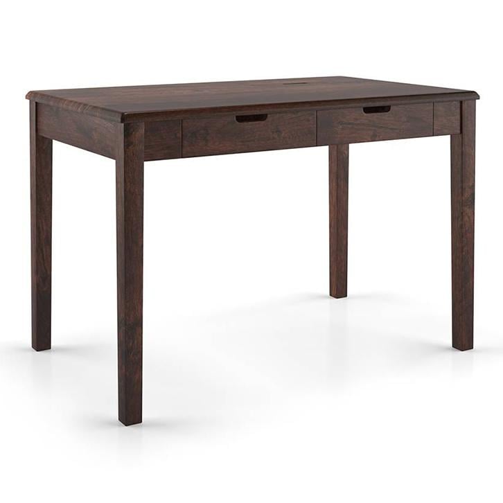 Angelou Solid Wood Study Table in Walnut Finish