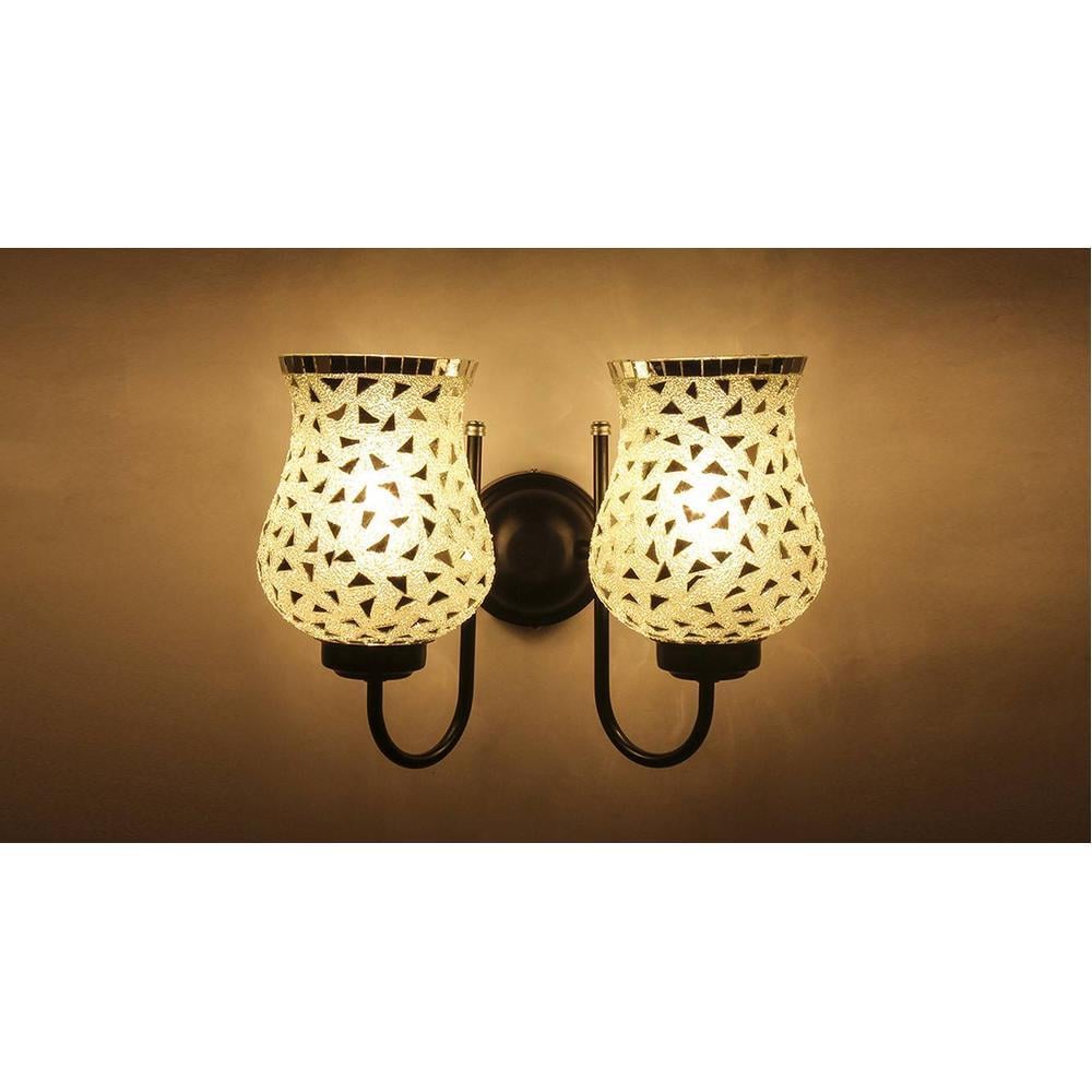 Miguel Multicolour Glass Wall Light