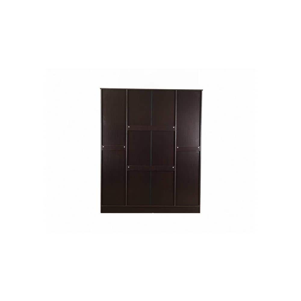 Maisie 4 door Wardrobe with Mirror