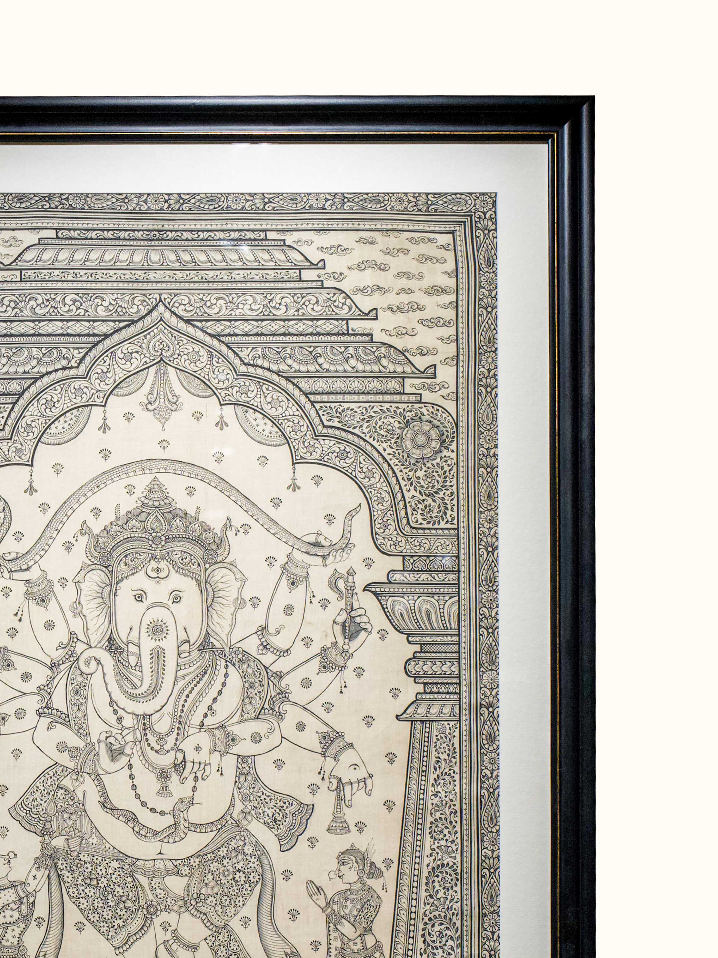 Ganesha Pattachitra Painting