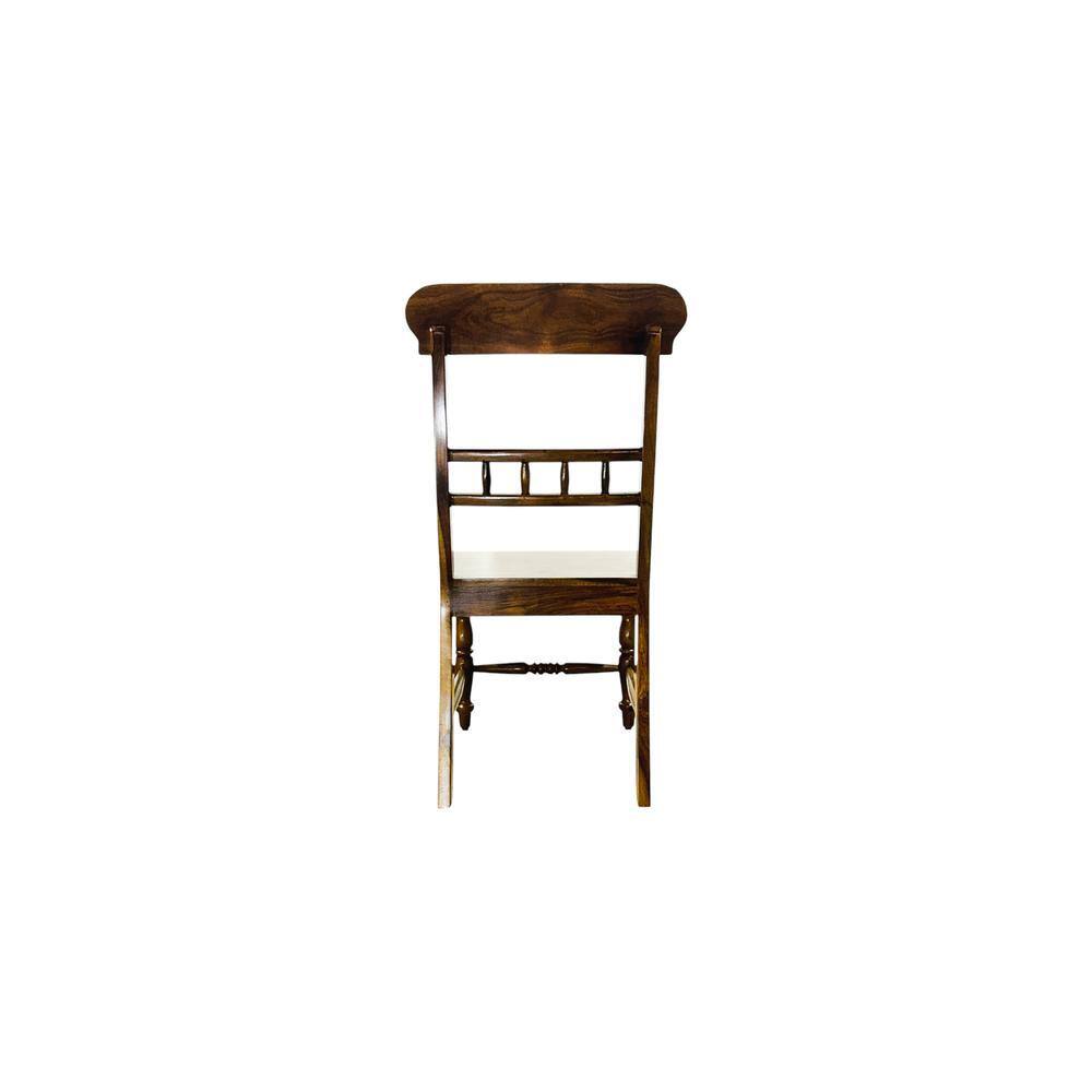 lavesso solid wood  dining chair in  Provincial Teak