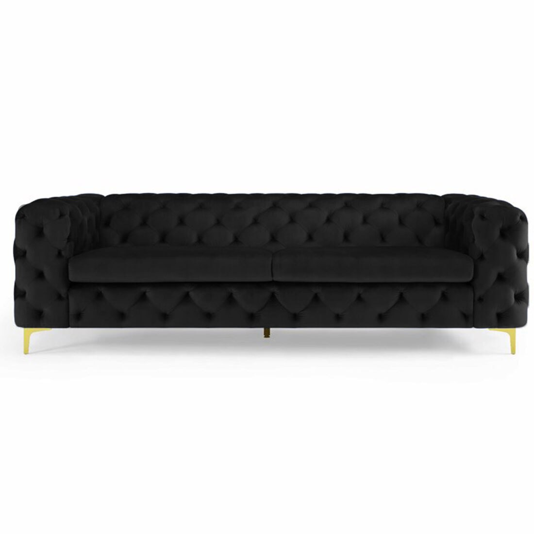 Cherish Fabric Sofa - Black