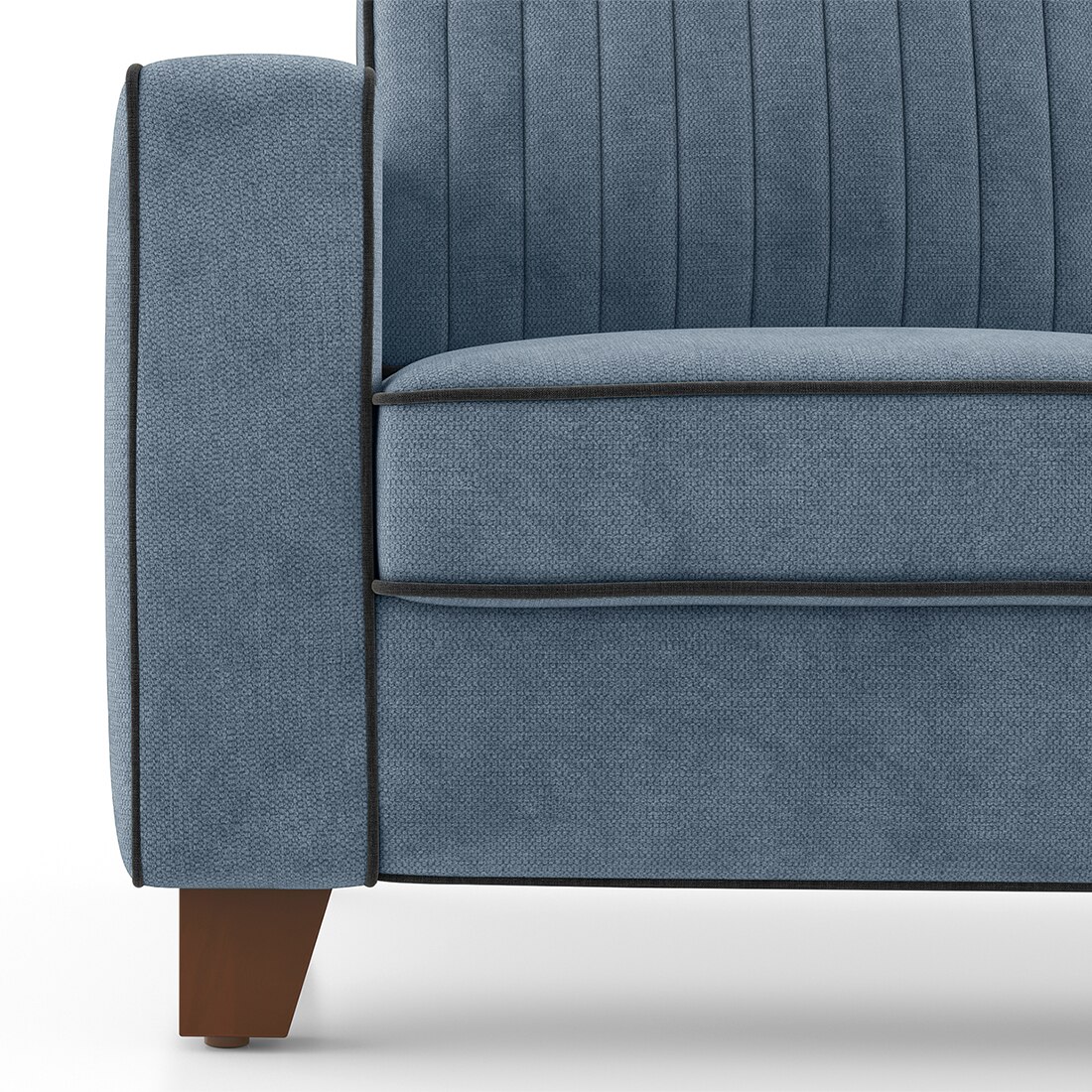Apollo Neo High Back Sofa (Colour : Ocean Weave, Seating Capacity : 2 Seater, Cushion Type : Hard, Back Height : High Back)