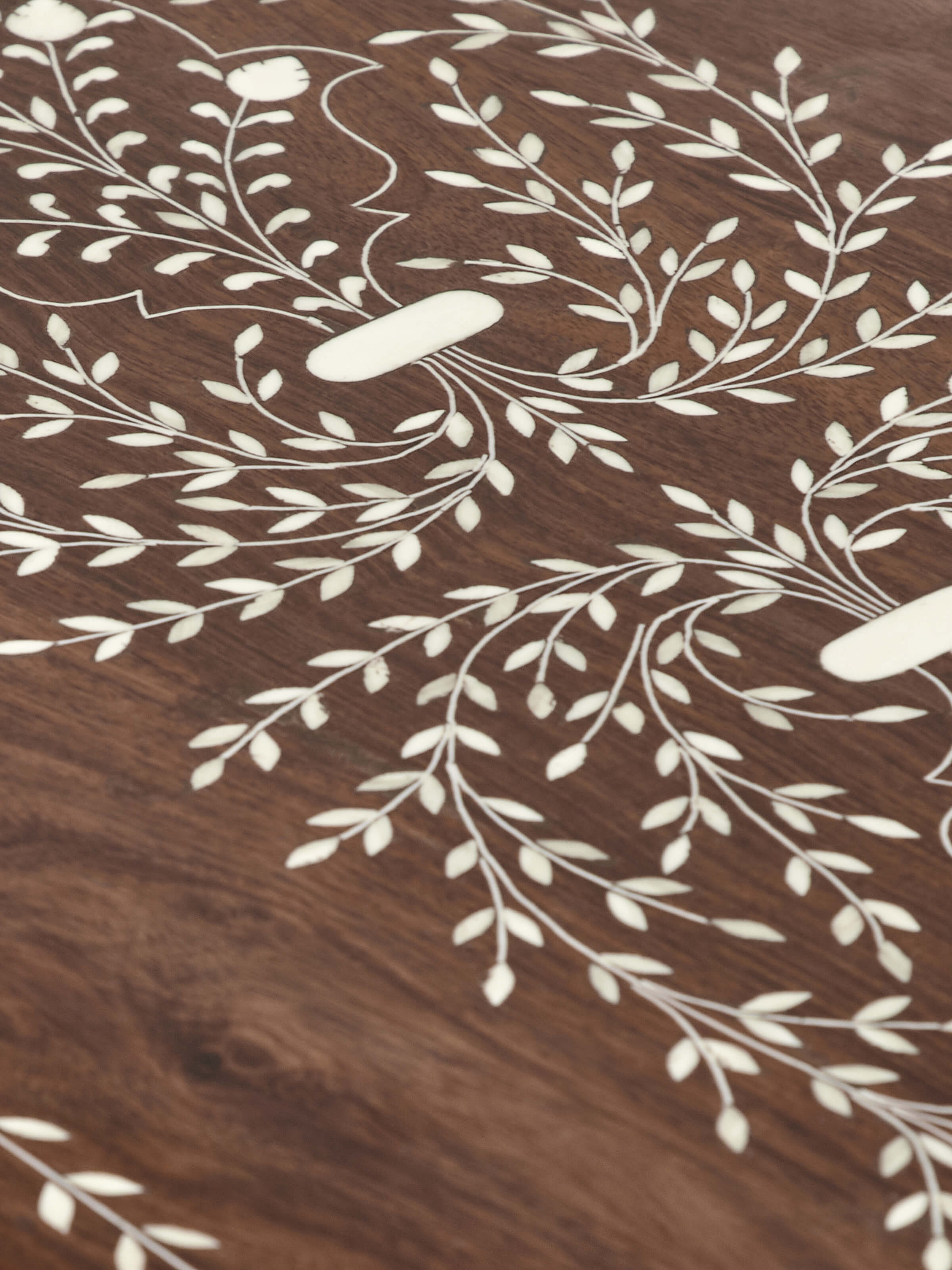 Sheesham Wood Bone Inlay Trunk