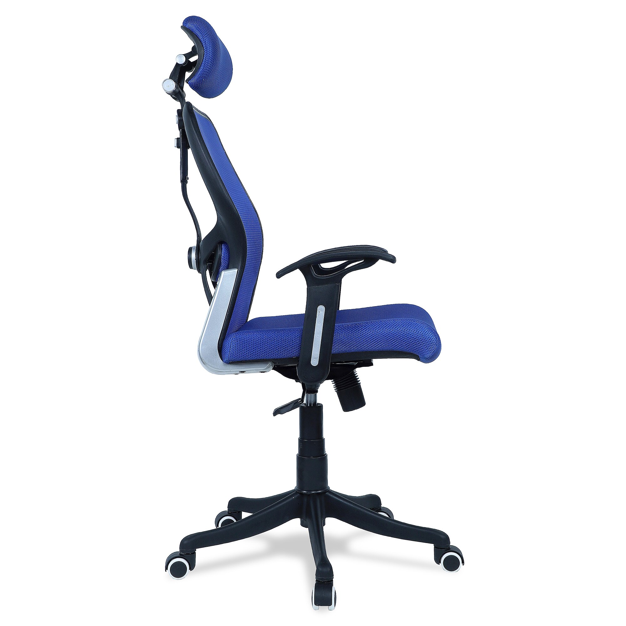 Reaii Mid Back Ergonomic Chair in Black Colour