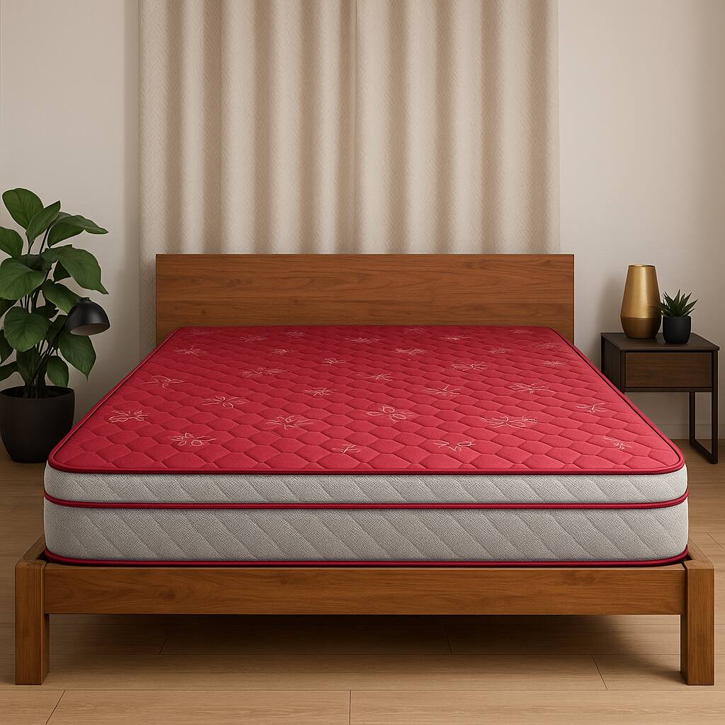 Luxurino Pillow Top With Ispt Tech.
 (78 x 42 in, 5 Inches) - Coirfit