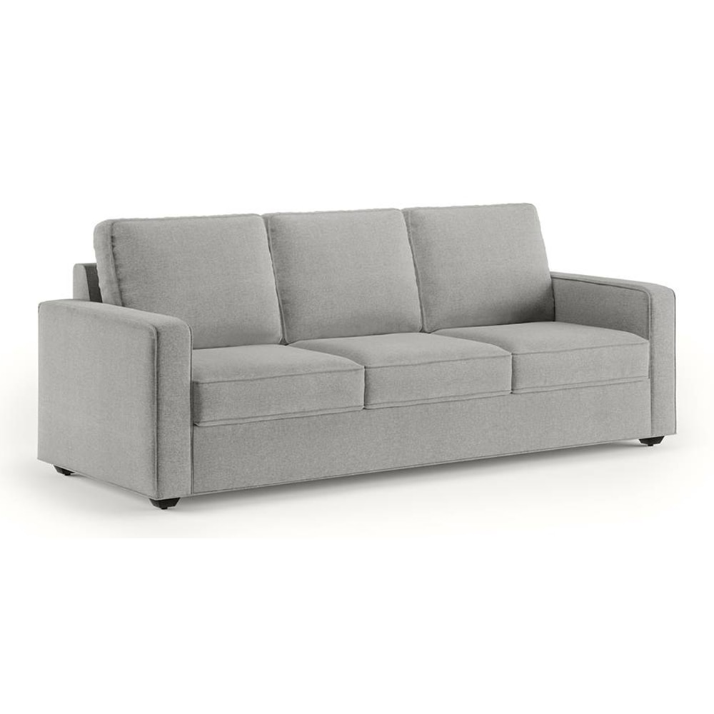 Apollo Sofa Set (Colour : Vapour Grey, Cushion : Soft, Back Type : Regular, Seater : 3+2+1)