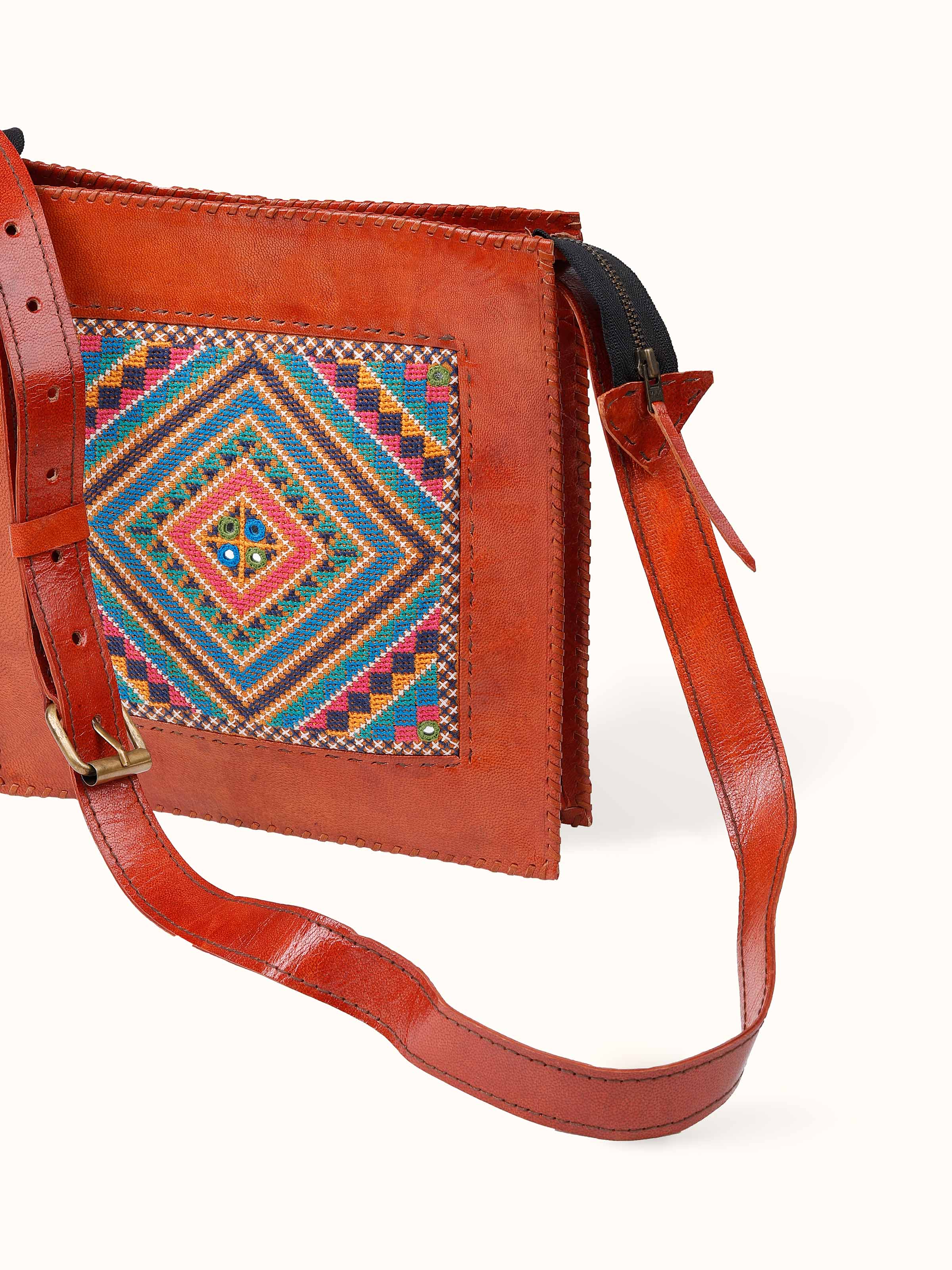 Overhead view revealing the spacious design and thoughtful detailing, a perfect companion for daily essentials.