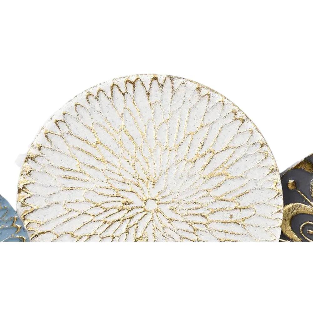 Multicolor wall plates Metal Wall Art