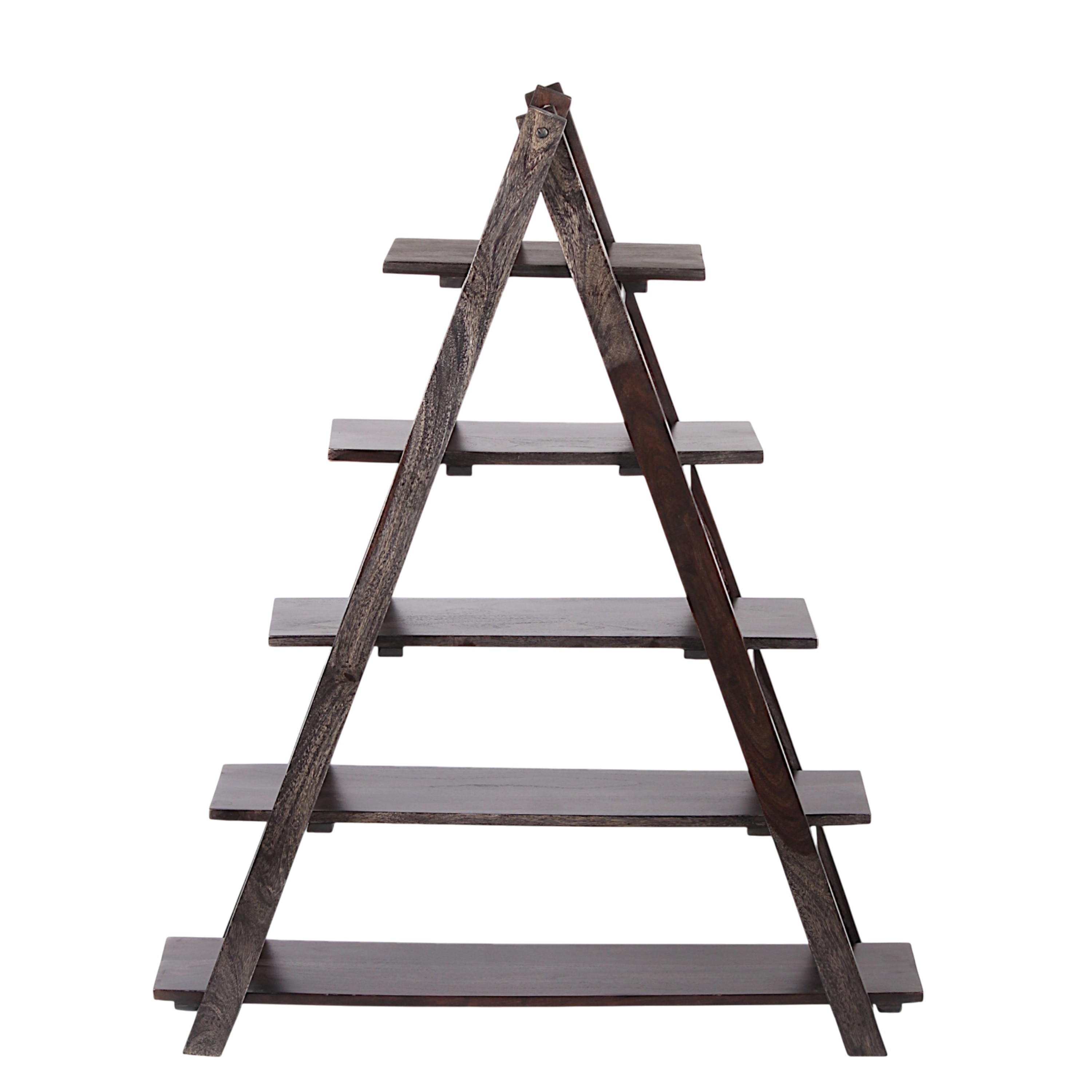 Kassel Sheesham Wood Book Shelf in Mahogany Finish