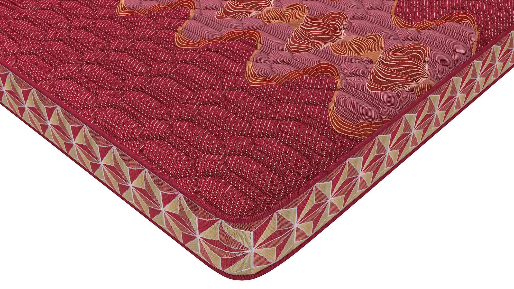 Day Dream with 36 YEARS OF TRUST 5 Inch King Size Coir Foam Mattress(84X70 Inches), Double-Sided PU Foam Quilt  Durable & Lightweight