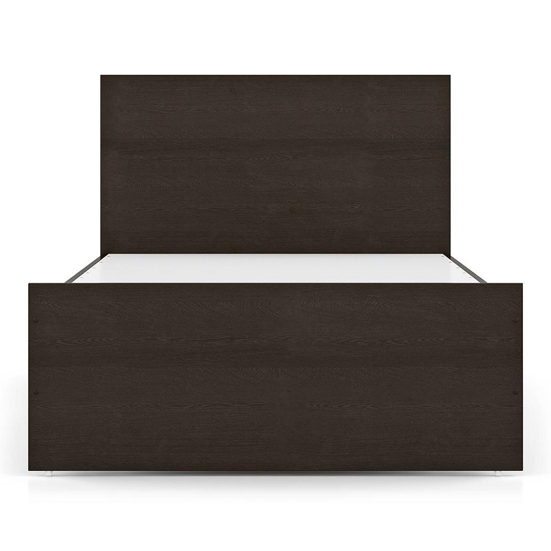 Zoey Non Storage Single Bed In Dark Wenge Finish