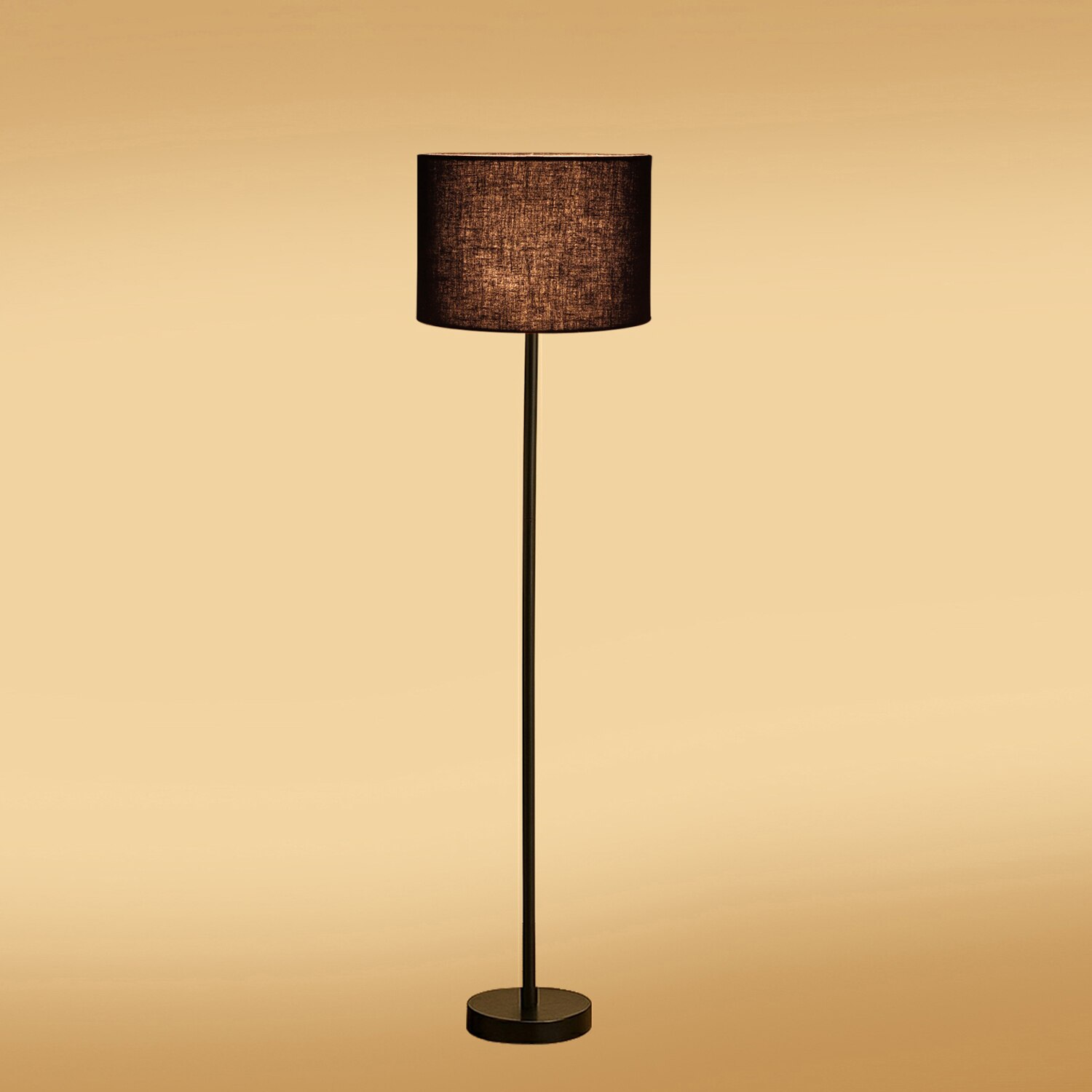 Devansh Wood Floor Lamp
