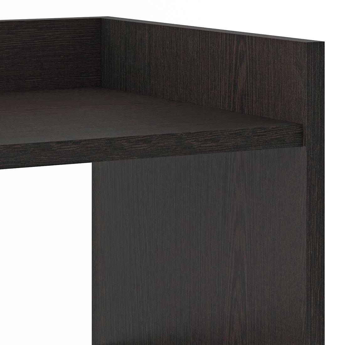 Megan Engineered Wood Bookshelf in Dark Wenge Finish