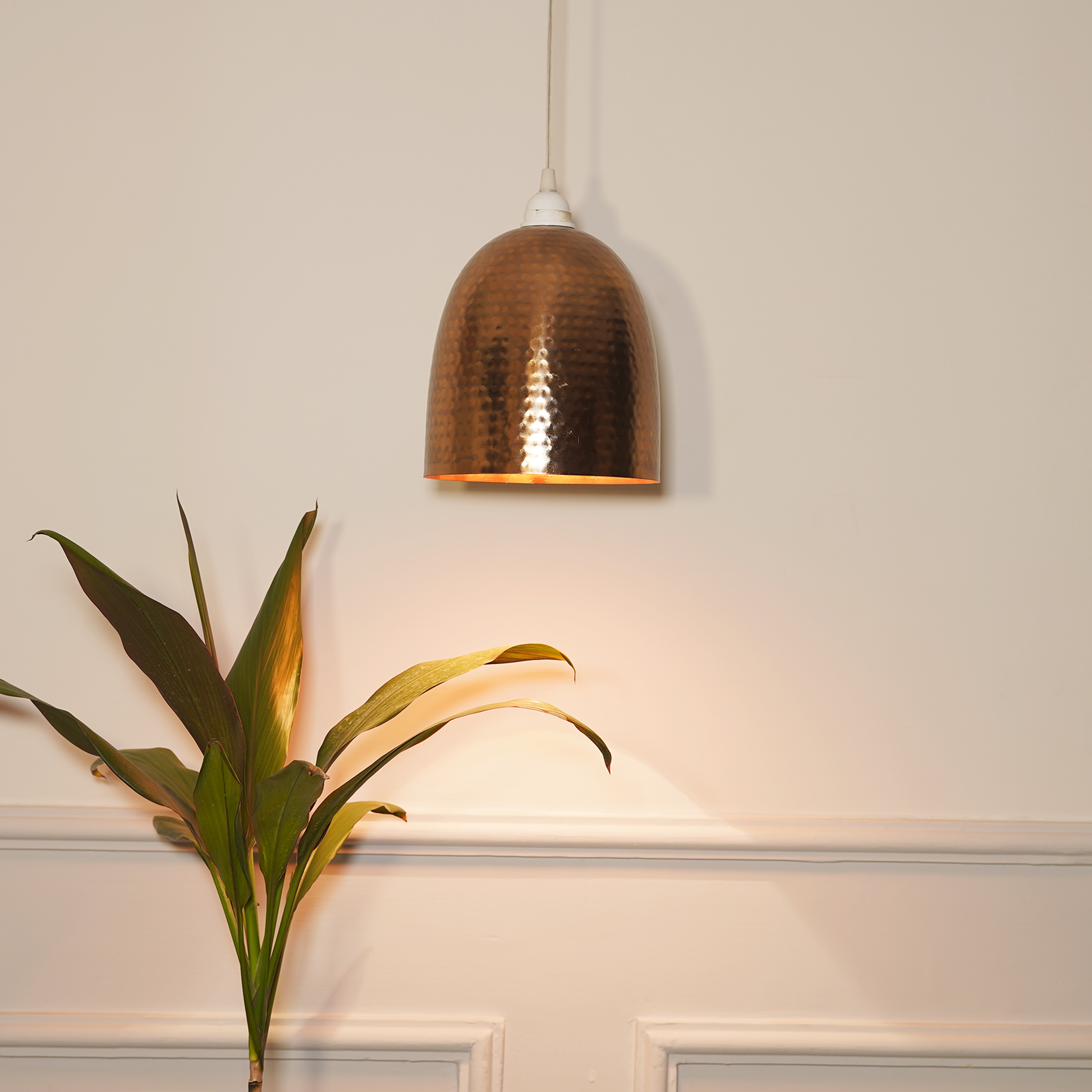 Dione Brass Mini Hanging Lamp